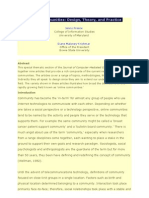 Online Communities - Design, Theory, and Practice - Jenny Preece & Diane Maloney - Krichmar