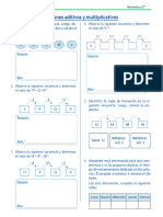 Actv. Mate - Patrones Aditivos y Multiplicativos