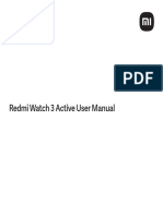 Redmi Watch 3 Active User Manual