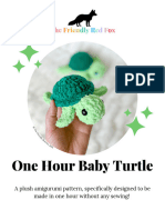 OneHourNo SewBabyTurtle