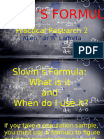 Sloven Formula