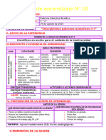 Sesión 18 Matematica Descubrimos Patrones Numéricos (+)