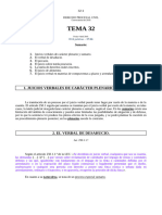 Tema 32 - Juicio Verbal (Y II) - Juicios Verbales Especiales