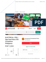ELECTRICAL: PEE: Sign Seal Plans CFEI Completion Philippines, Hobbies & Toys, Music & Media, Music Scores On Carousell