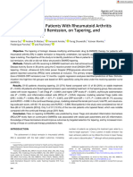 ACR Open Rheumatology - 2024 - Gul - Predicting Flare in Patients With Rheumatoid Arthritis in Biologic Induced Remission 