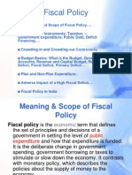 Fiscal Policy