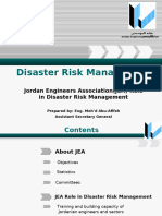 Jordan Engineers Association (JEA) Role in Disaster Risk Management