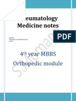 Rheumatology