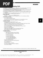 MC6809 Datasheet