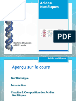 Srtucture Des Acides Nucleiques Part.1