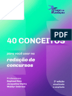 40 Conceitos para Usar Na Redação