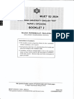 MUET S2 2024 BOOKLET 2 Answer