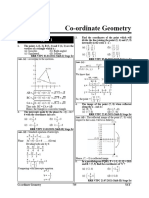 Co-Ordinate Geometry