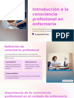 Introduccion A La Consciencia Profesional en Enfermeria