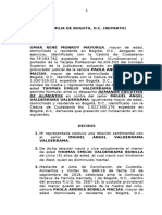 ESCRITO DEMANDA EJECUTIVA DE ALIMENTOS DE PAOLA BONILLA VS MIGUEL VALDERRAMA (Recuperado Automáticamente)