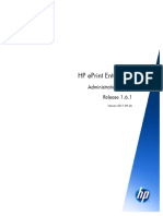 HP EPrint Enterprise Administration Guide