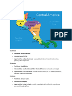 Mapa de Centroamérica