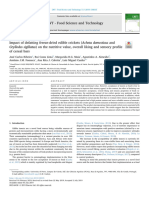 RIBEIRO (2019) - Impact of Defat. FD Edible Crickets (A. Domesticus and G. Sigillatus) Cereal Bars