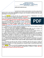 Folha Timbrada Atv 1 e 2