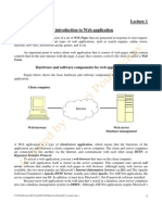 An Introduction To Web Application: Hardware and Software Components For Web Applications