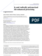 Jamie L Ifkovits, Robert F Padera and Jason A Burdick - Biodegradable and Radically Polymerized Elastomers With Enhanced Processing Capabilities