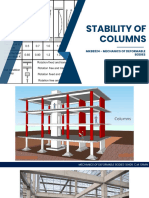 MKBB224 - Stability of Columns