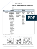 3° Grado Act Religión Ed. Física Arte 2