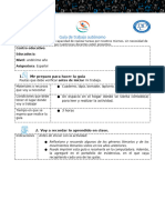 Guía de Trabajo Autónomo Undécimo Español (Académico y Técnico)