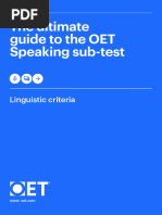 Speaking Guide 1 Linguistics - PDF