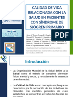 Calidad de Vida Relacionada Relacionada Con La Salud en Pacientes Con SSP