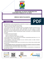 0813.010 Medico Infectologista NS DM POS-PRELO