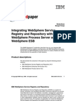 Paper: Integrating Websphere Service Registry and Repository With Websphere Process Server and Websphere Esb