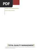 Total Quality Management: Pakistan International Airlines