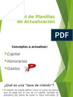 Control de Planillas de Actualización