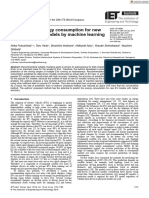 IET Intelligent Trans Sys - 2018 - Fukushima - Prediction of Energy Consumption For New Electric Vehicle Models by Machine