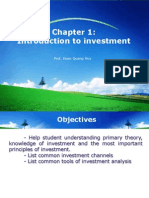 Chapter 1 - Introduction To Investment