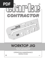 CWJ700 Worktop Jig