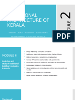 Traditional Architecture of Kerala Module 3 Elective Theory