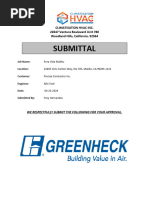 Submittal GreenHeck (Pura Vida)