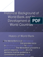 Historical Background of World Bank