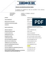 Ficha Técnica de Identificación de Obra