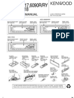 KDC-X617,6090R/RY KDC-7018: Service Manual