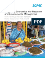 Integrating Economics Into Resource and Environmental Management