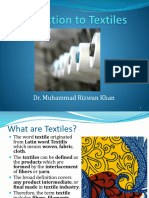 Introduction To Textiles