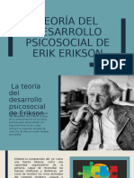 Teoría Del Desarrollo Psicosocial de Erik Erikson