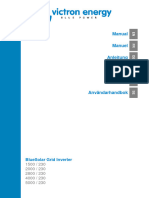 Manual BlueSolar Grid Inverter 1500 5000W en FR de ES IT SE