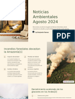 Noticias Ambientales Agosto 2024