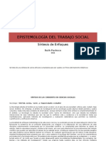 Epistemología Del Trabajo Social