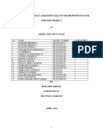 Environmental Impact Assessment Reports in The Mobile Palm Oil Final