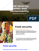 Food Security, Safety and Sustainability